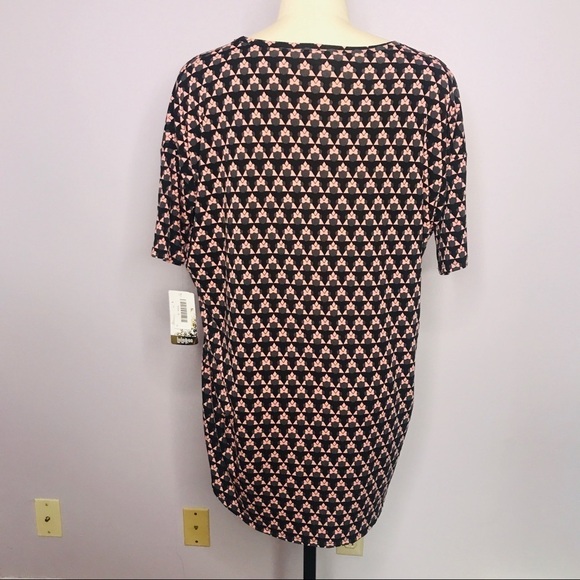 LuLaRoe Disney Hidden Minnie Pyramid Irma Top- Small- NWT - Picture 4 of 6